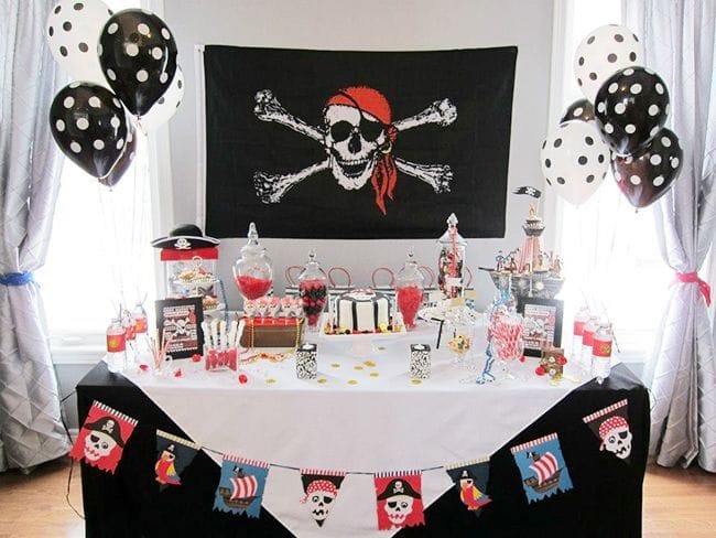 pirated theme party decoration